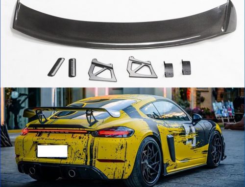 Carbon Fiber Wing Spoiler For 981 987 718